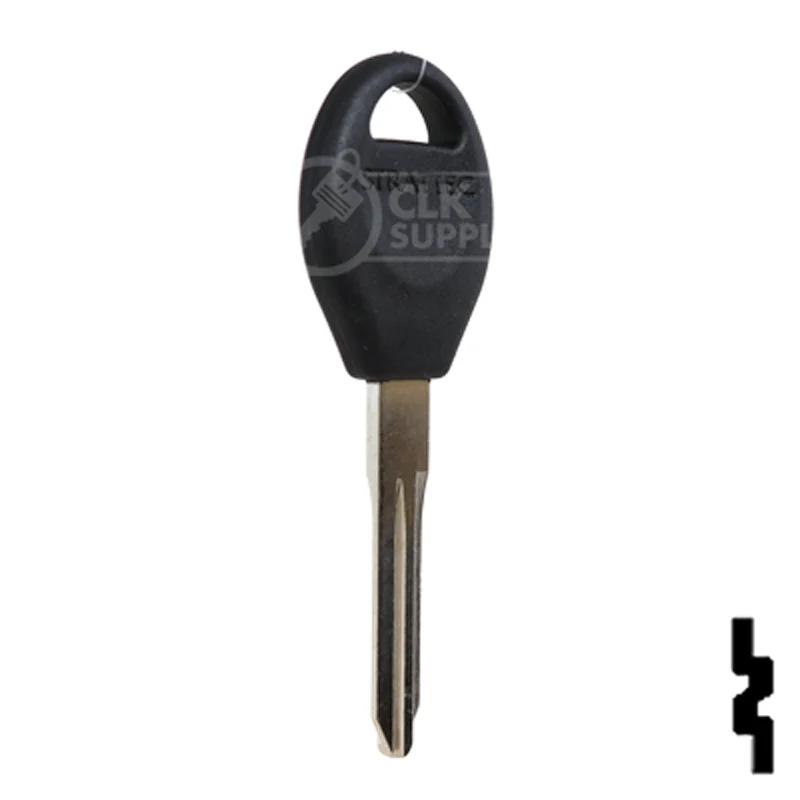 Uncut Plastic Head Key Blank | Nissan | DA34-P, X237 - Image 5