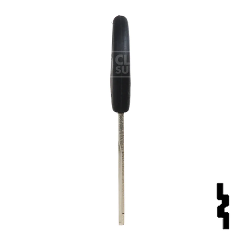 Uncut Plastic Head Key Blank | Nissan | DA34-P, X237 - Image 8
