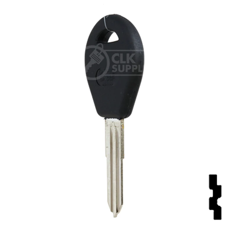 Uncut Plastic Head Key Blank | Nissan | DA38P, DAT-10.P - Image 10