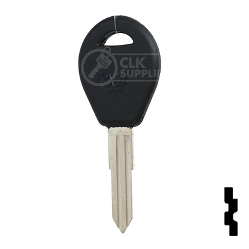 Uncut Plastic Head Key Blank | Nissan | DA38P, DAT-10.P - Image 12