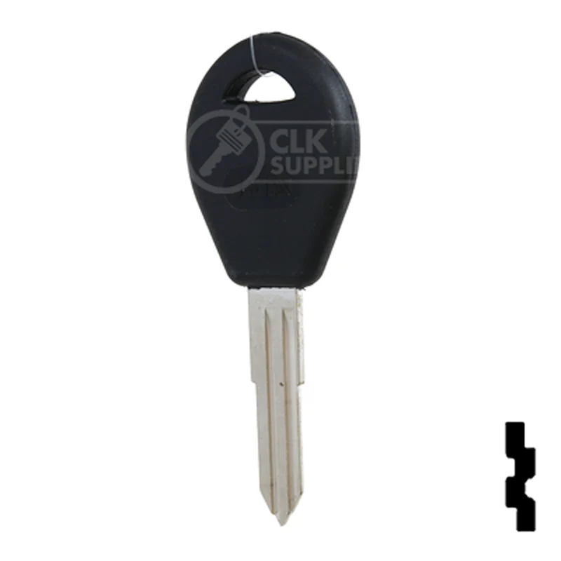 Uncut Plastic Head Key Blank | Nissan | DA38P, DAT-10.P - Image 23