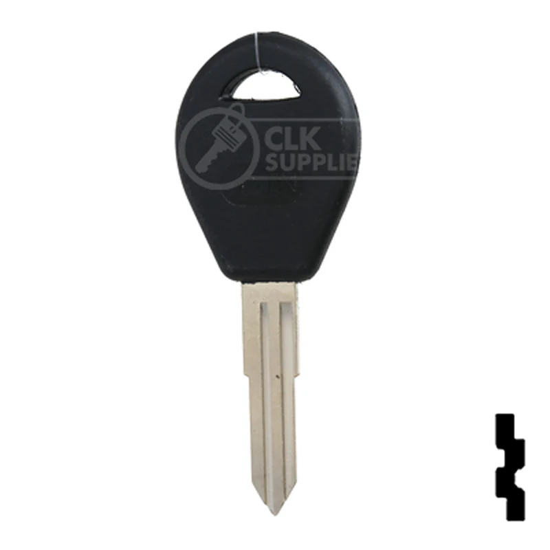 Uncut Plastic Head Key Blank | Nissan | DA38P, DAT-10.P - Image 24