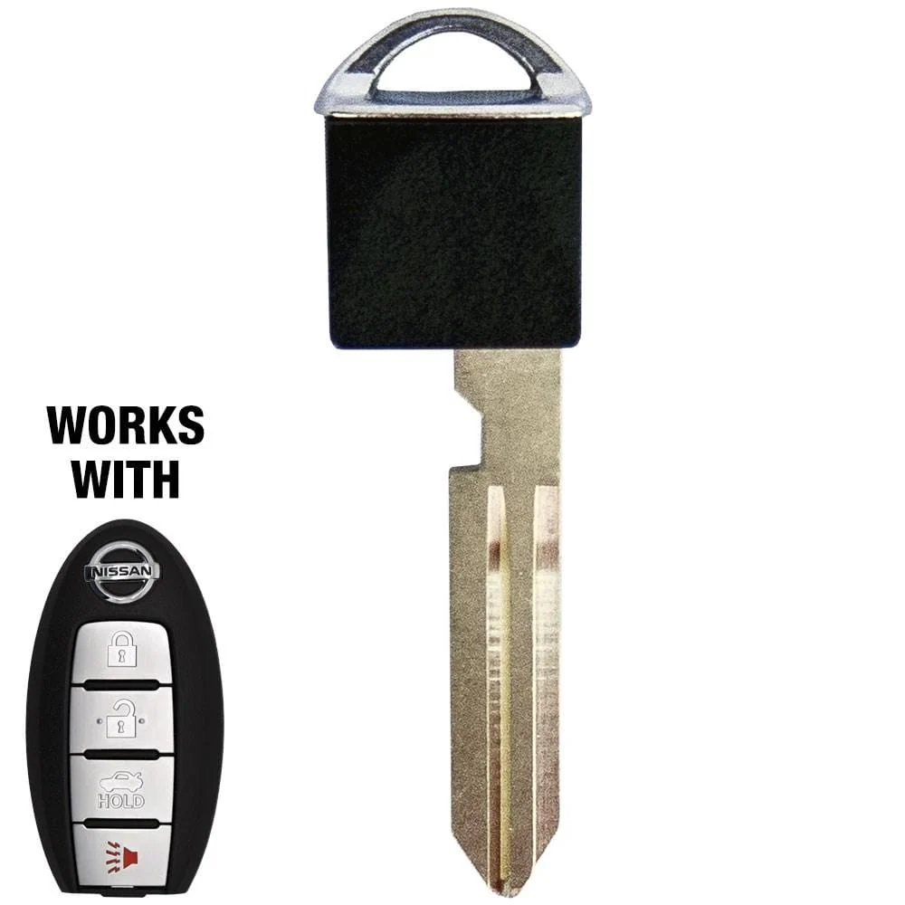Nissan / Infiniti NI06-PT Emergency Key NO CHIP SILVER