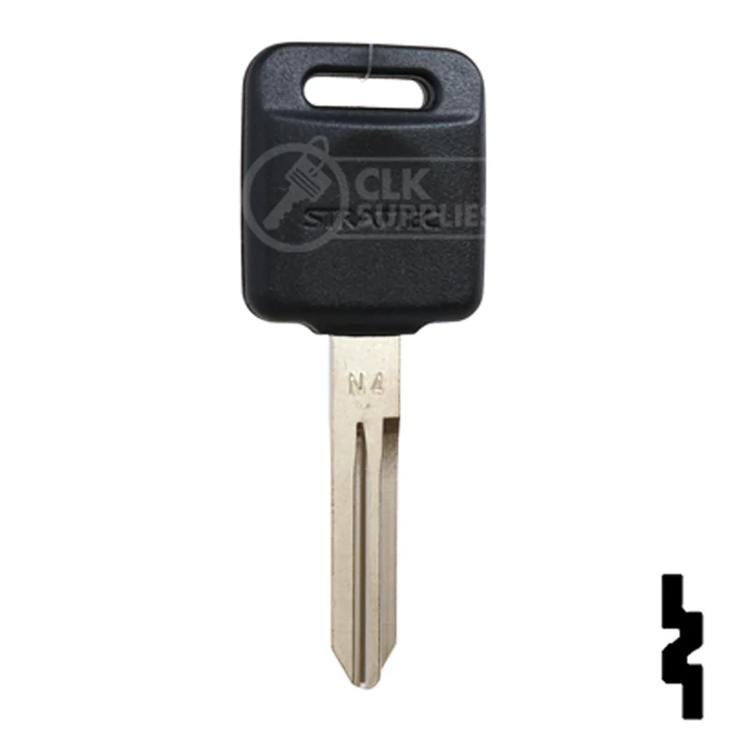 Uncut Transponder Key | Nissan, Infinity | NI04PT, 7013116 - Image 2