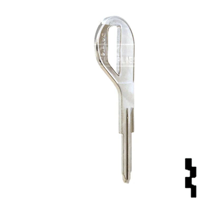 Uncut Key Blank | Nissan | DA30-NP, DAT-14, X198 - Image 17