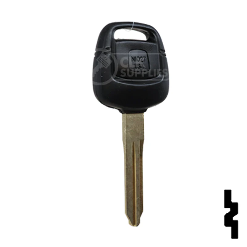 Uncut 4D Transponder Key | Nissan | NI02T - Image 15