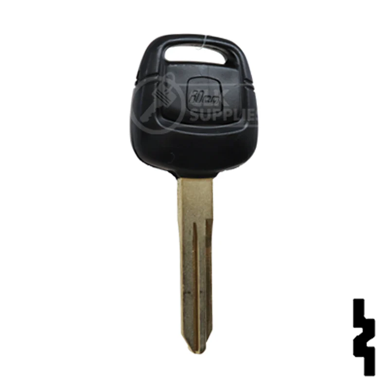 Uncut 4D Transponder Key | Nissan | NI02T - Image 2