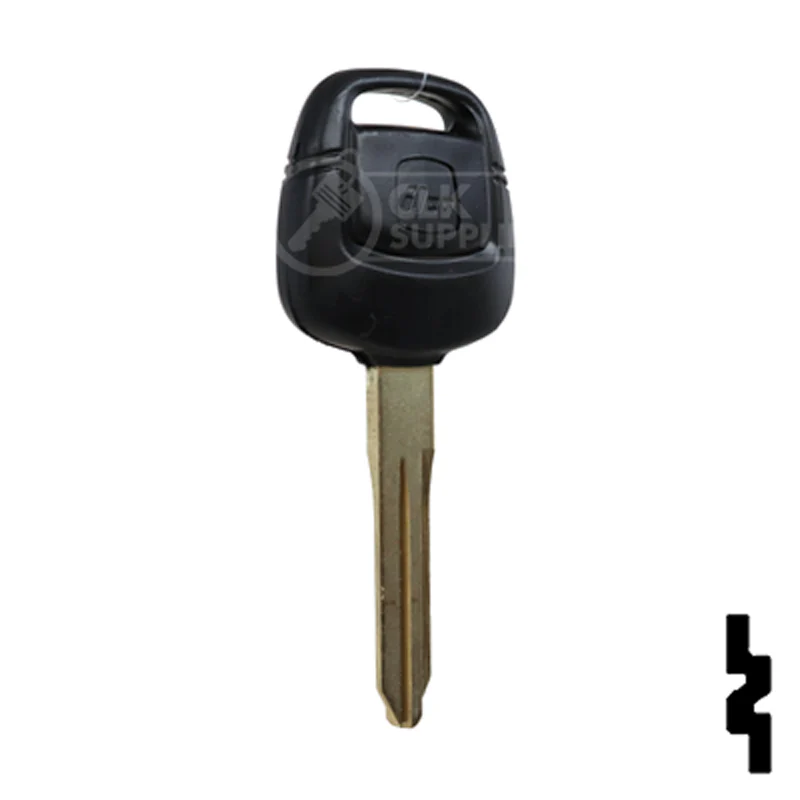 Uncut 4D Transponder Key | Nissan | NI02T - Image 3