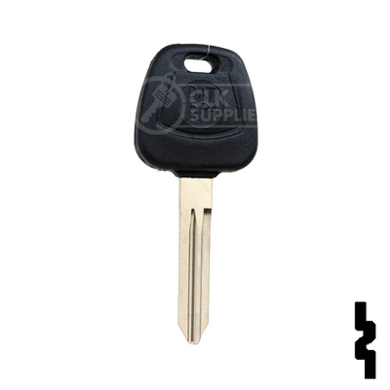 Uncut Transponder Key | Nissan | NI02, TP19DAT-15.P4 - Image 2