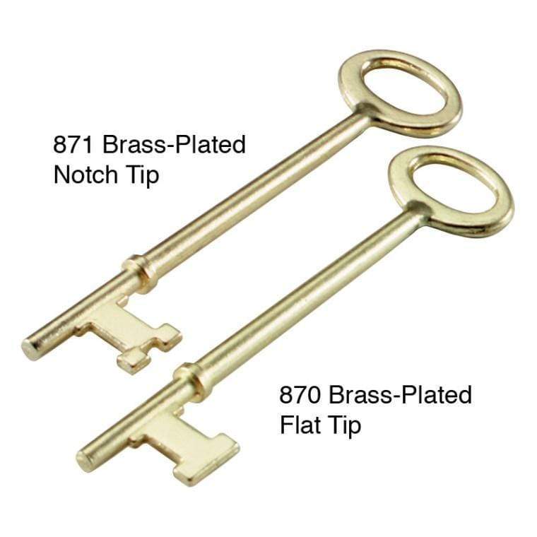 Notch and Flat Skeleton Keys 2/pk - Image 2