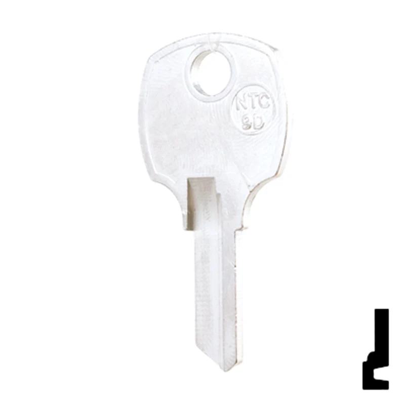 Uncut Key Blank | National Cabinet | NTC-9D - Image 11