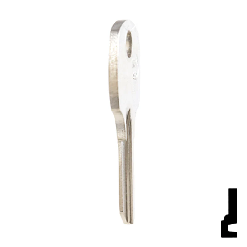 Uncut Key Blank | National Cabinet | NTC-9D - Image 18