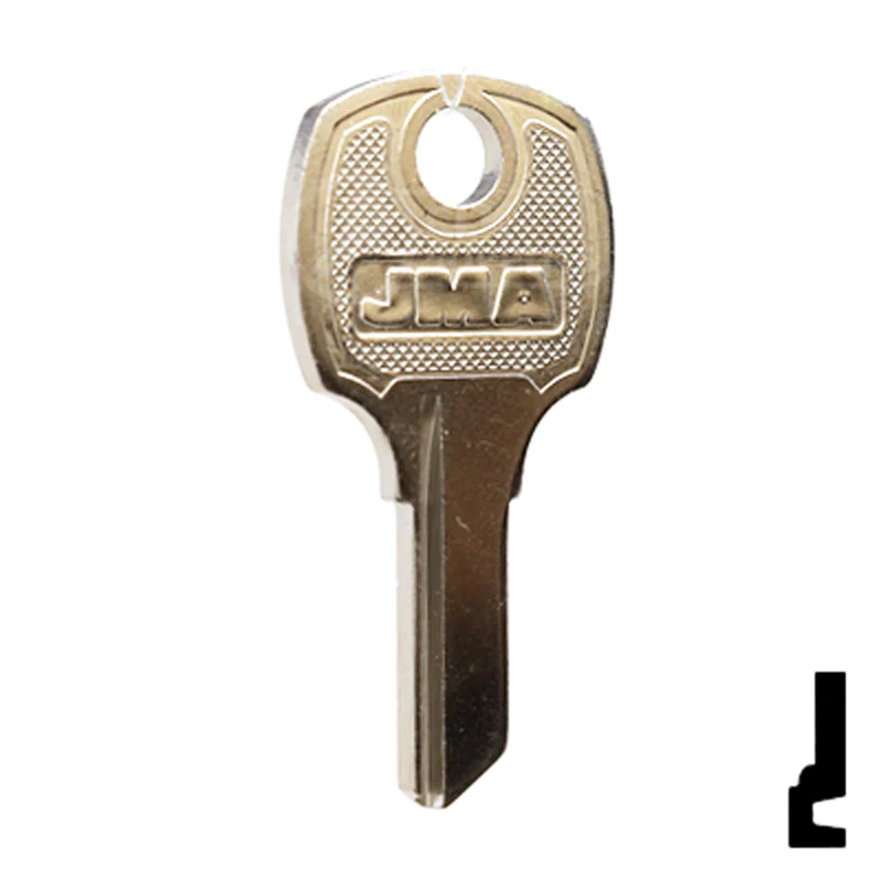 Uncut Key Blank | National Cabinet | NTC-9D - Image 3