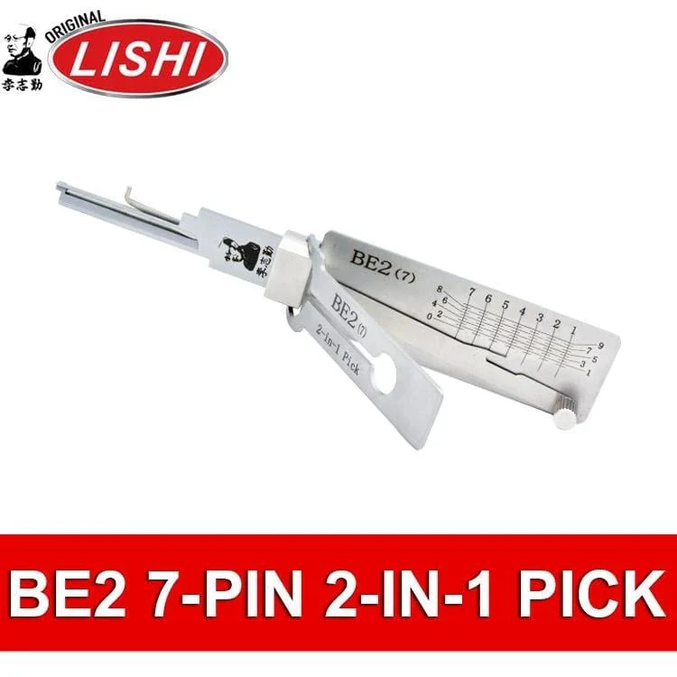 Original Lishi 2 in 1 Pick for Best SFIC BE2 (7 Pin) - Image 2