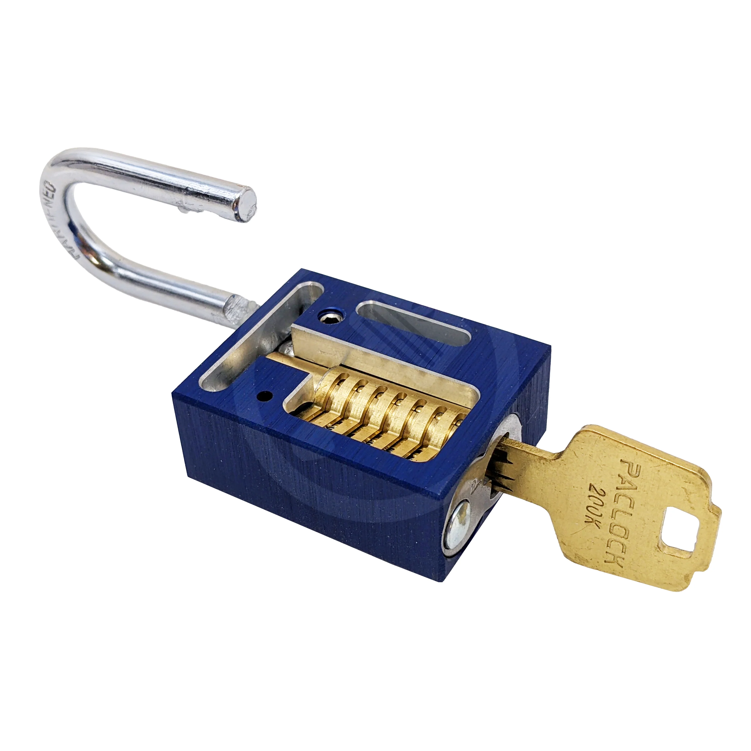 PACLOCK 90A-PRO Cutaway Padlock | Lockpicking Training Tool - Image 2