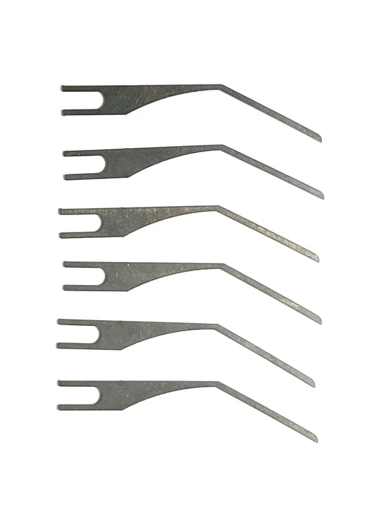Peterson Pick Gun Replacement Picks | 6 Pick Gun Tips - Bent | Government Steel