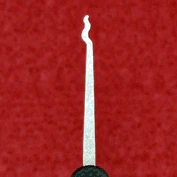 Peterson Lock Pick | Double Rake | Government Steel with Rubber Handle - Image 2