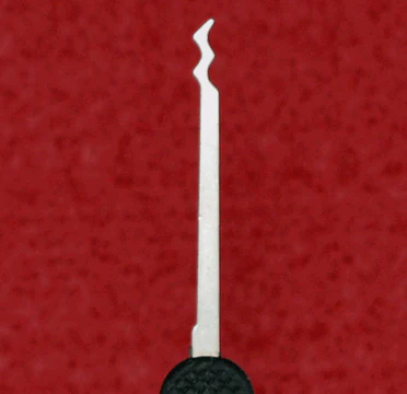 Peterson Lock Pick | Triple Rake | Government Steel with Rubber Handle - Image 2