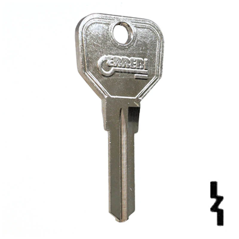Uncut Key Blank | Piaggio Scooter | PGO1 - Image 3