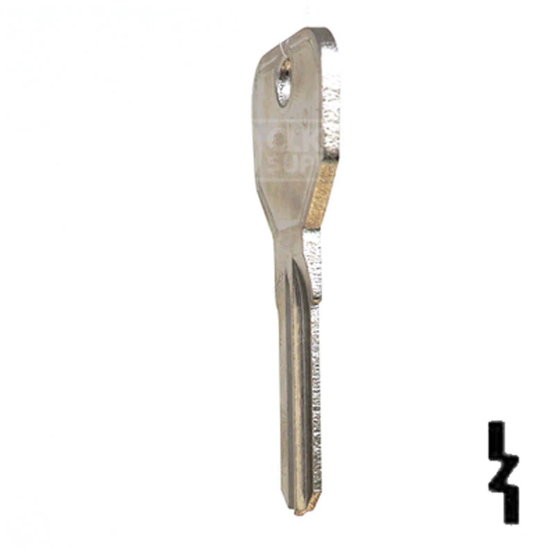Uncut Key Blank | Piaggio Scooter | PGO1 - Image 9