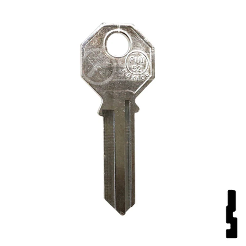 Uncut Key Blank | Phillips | PHI-52, PHA1 - Image 14