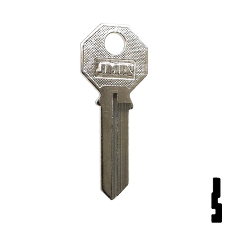 Uncut Key Blank | Phillips | PHI-52, PHA1 - Image 2