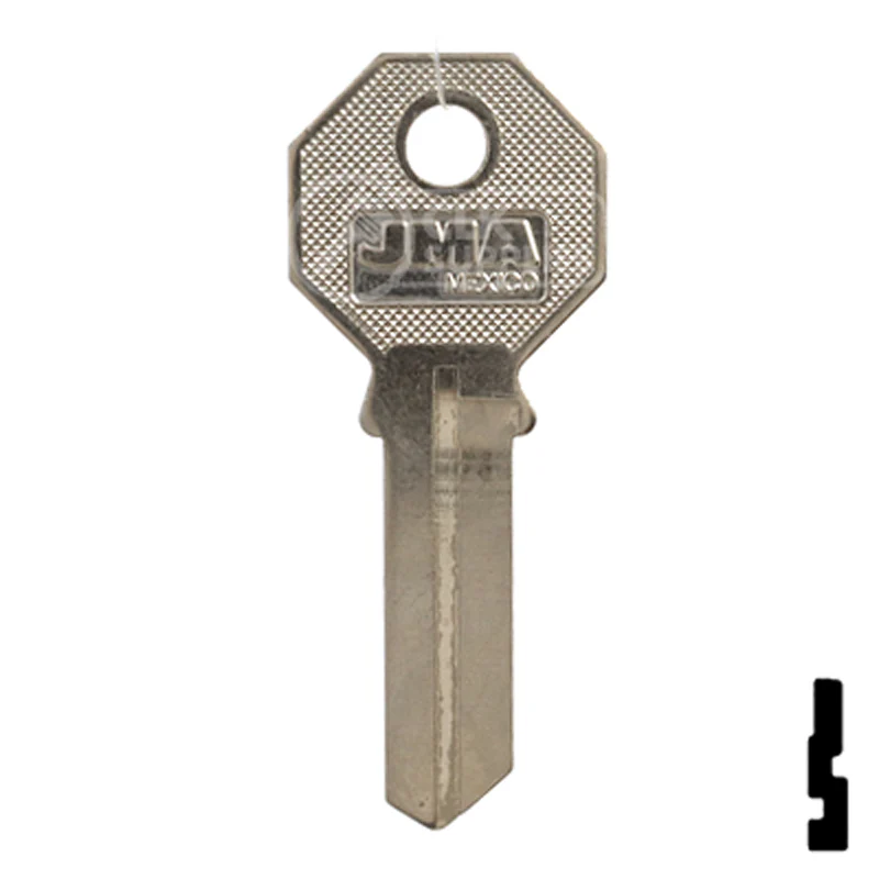 Uncut Key Blank | Phillips Mexico | PHI-52, PHA1