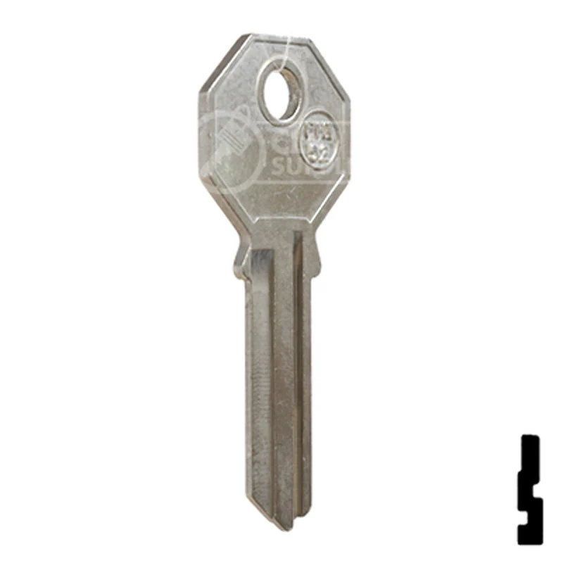 Uncut Key Blank | Phillips Mexico | PHI-52, PHA1 - Image 16