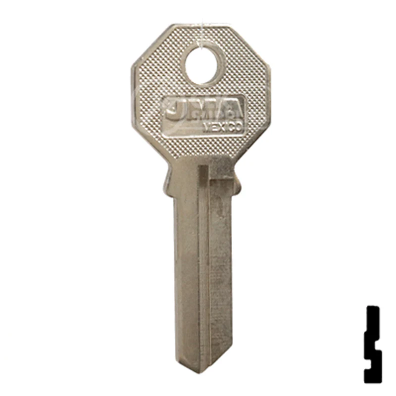 Uncut Key Blank | Phillips Mexico | PHI-52, PHA1 - Image 2