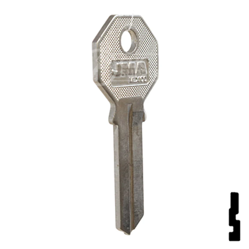 Uncut Key Blank | Phillips Mexico | PHI-52, PHA1 - Image 4