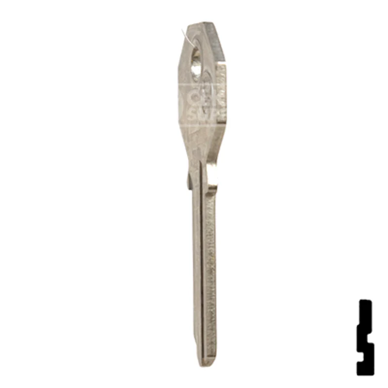 Uncut Key Blank | Phillips Mexico | PHI-52, PHA1 - Image 8
