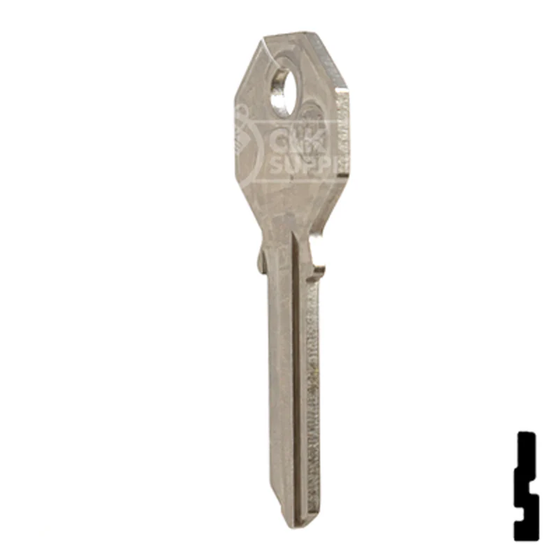 Uncut Key Blank | Phillips Mexico | PHI-52, PHA1 - Image 9
