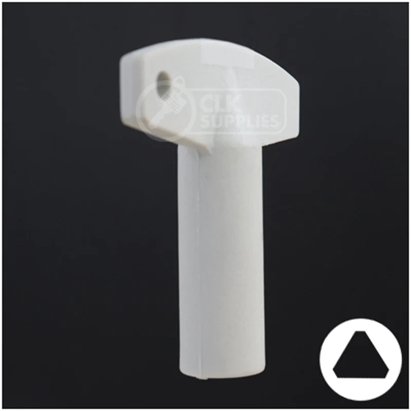 Plastic Triangle Utility Key | Lowe & Fletcher | BD177 - Image 18
