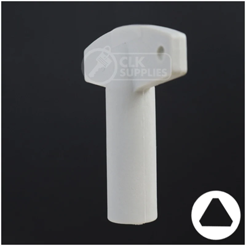 Plastic Triangle Utility Key | Lowe & Fletcher | BD177 - Image 22