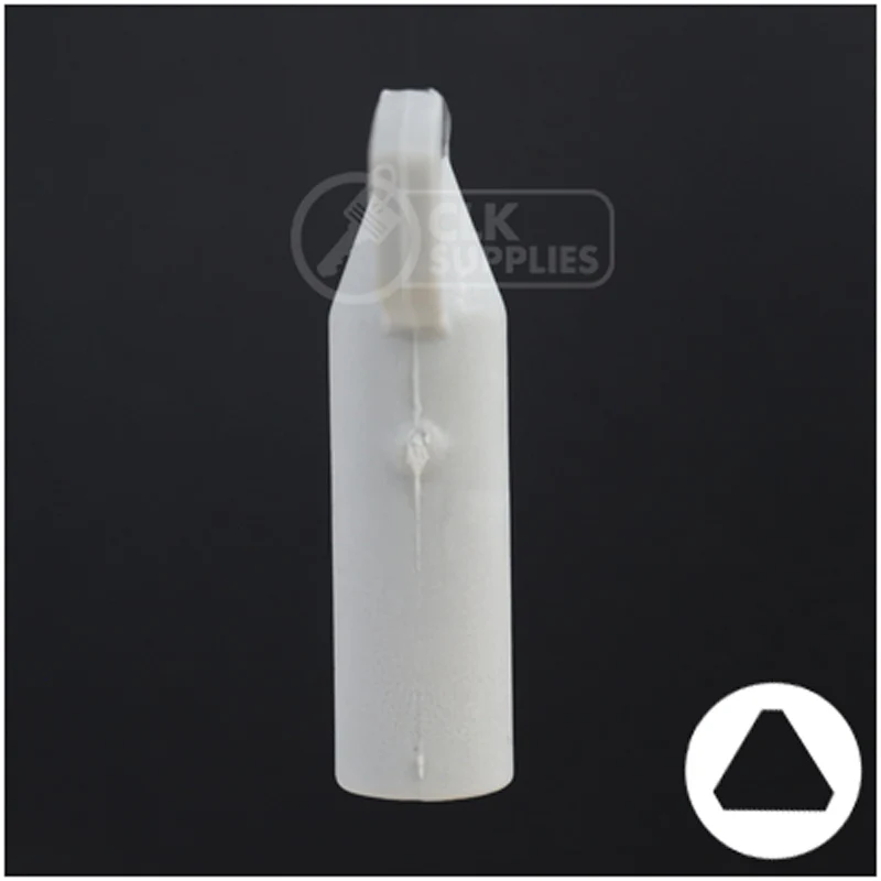Plastic Triangle Utility Key | Lowe & Fletcher | BD177 - Image 8