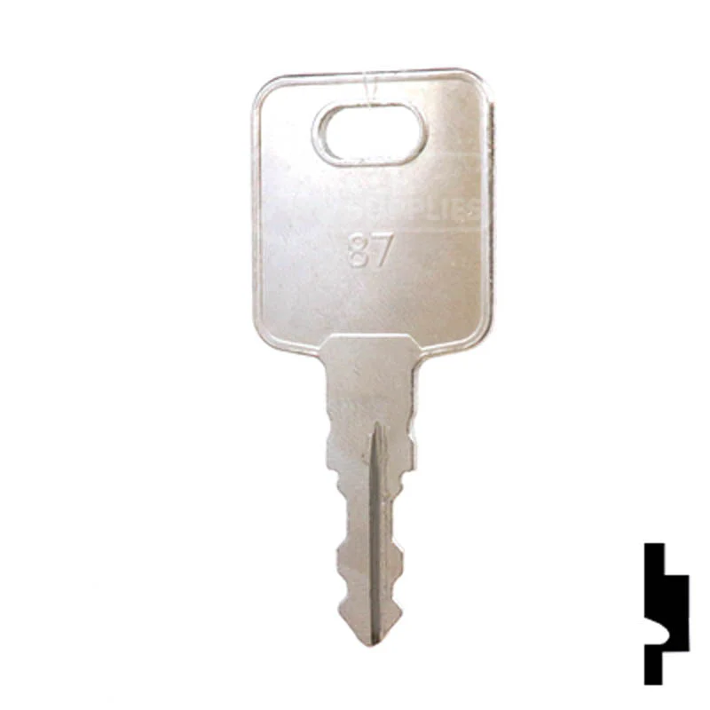 Precut Crane Key | Manitowoc, Global Link, RV Motorhome | EQ-87 - Image 12