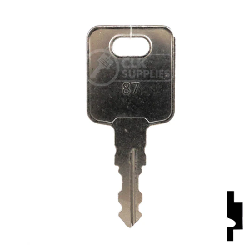 Precut Crane Key | Manitowoc, Global Link, RV Motorhome | EQ-87 - Image 13