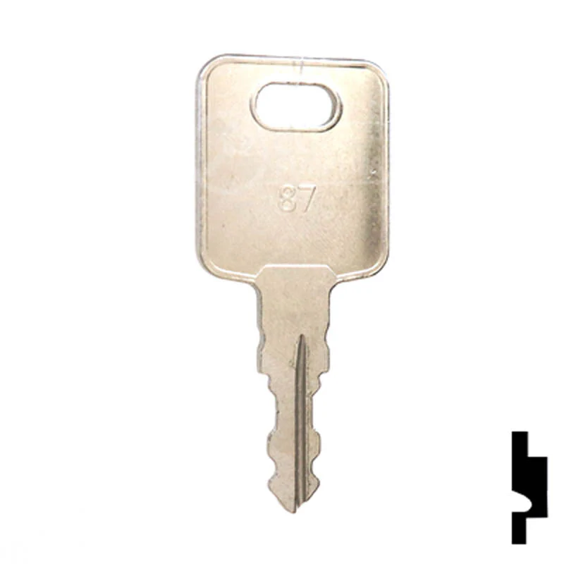 Precut Crane Key | Manitowoc, Global Link, RV Motorhome | EQ-87 - Image 14