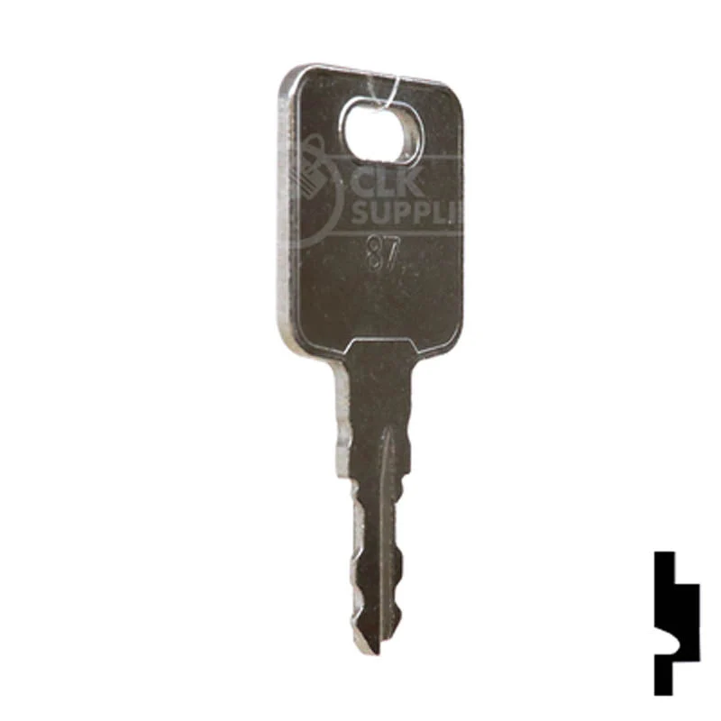 Precut Crane Key | Manitowoc, Global Link, RV Motorhome | EQ-87 - Image 16