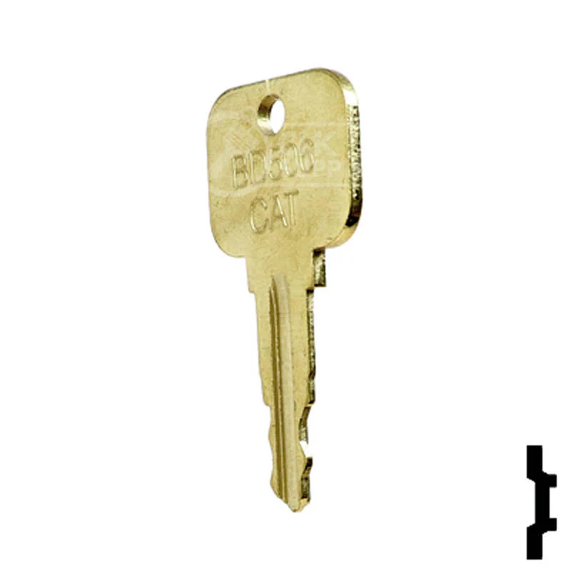 Precut Equipment Key | Caterpillar | BD506 - Image 22