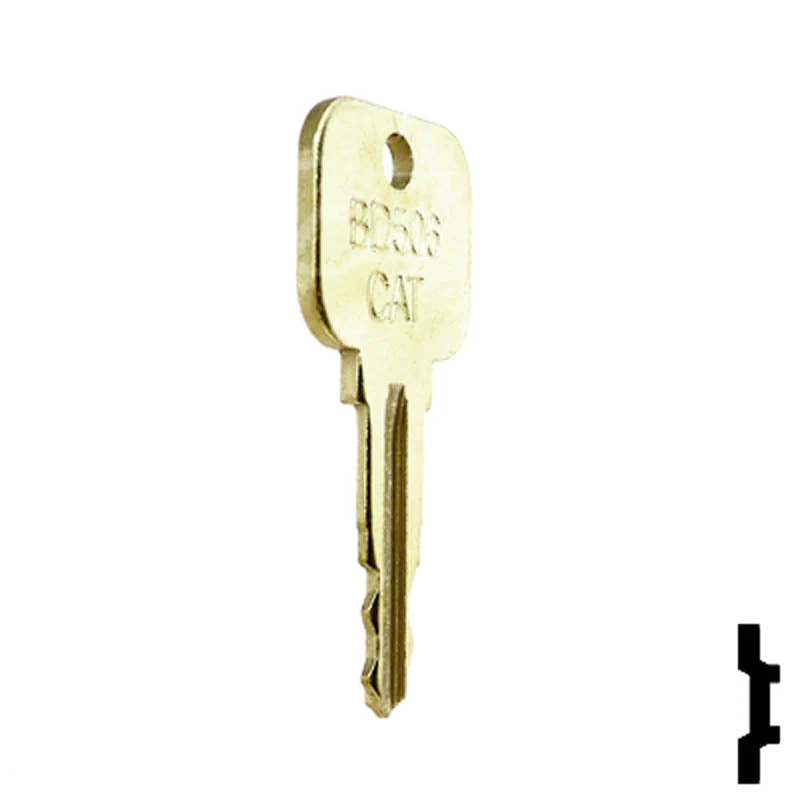 Precut Equipment Key | Caterpillar | BD506 - Image 5