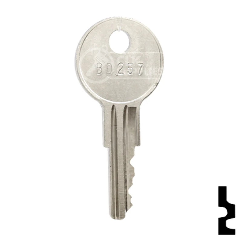 Precut Key Blank | Bauer | BD257 - Image 14