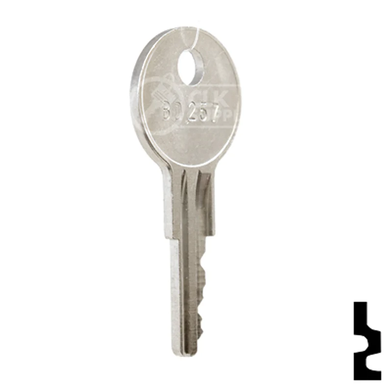 Precut Key Blank | Bauer | BD257 - Image 16
