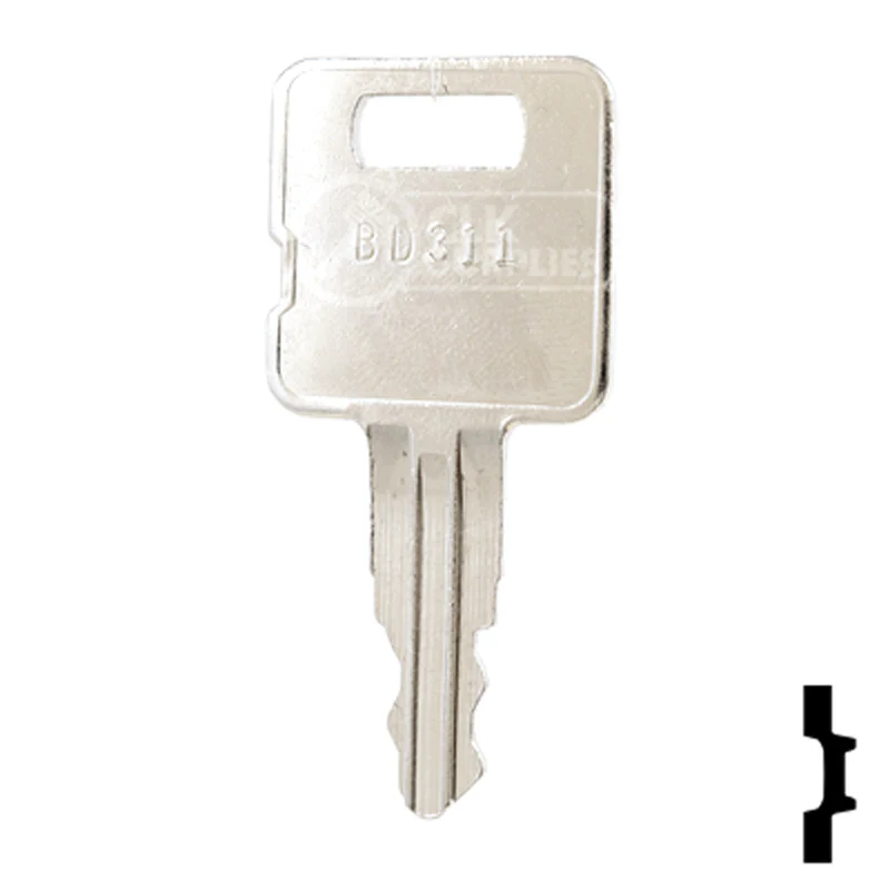 Precut Key Blank | Caterpillar | BD311 - Image 24