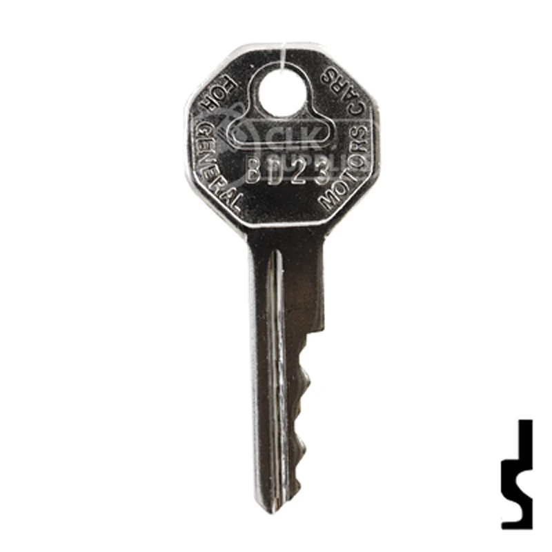 Precut Key Blank | Golf Cart | BD23