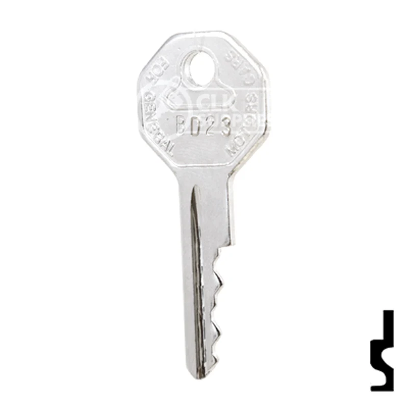 Precut Key Blank | Golf Cart | BD23 - Image 23