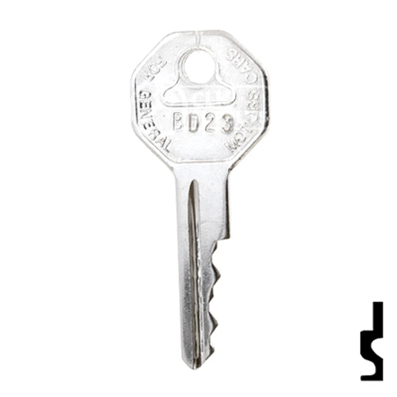 Precut Key Blank | Golf Cart | BD23 - Image 24