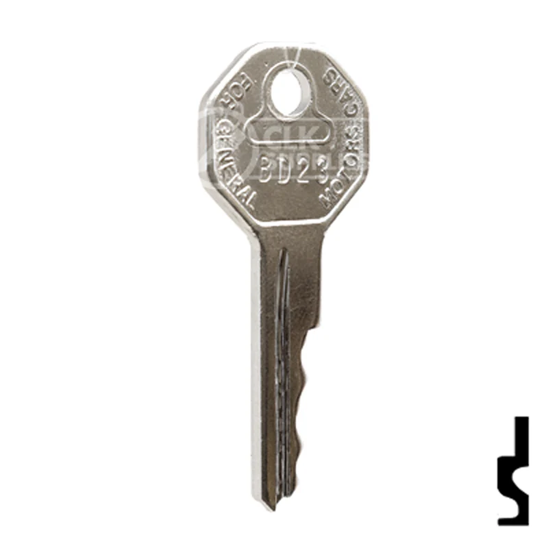Precut Key Blank | Golf Cart | BD23 - Image 3