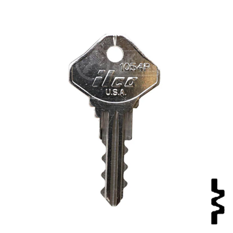 Precut Key Blank | Ilco, Snap-On | 1054P - Image 2