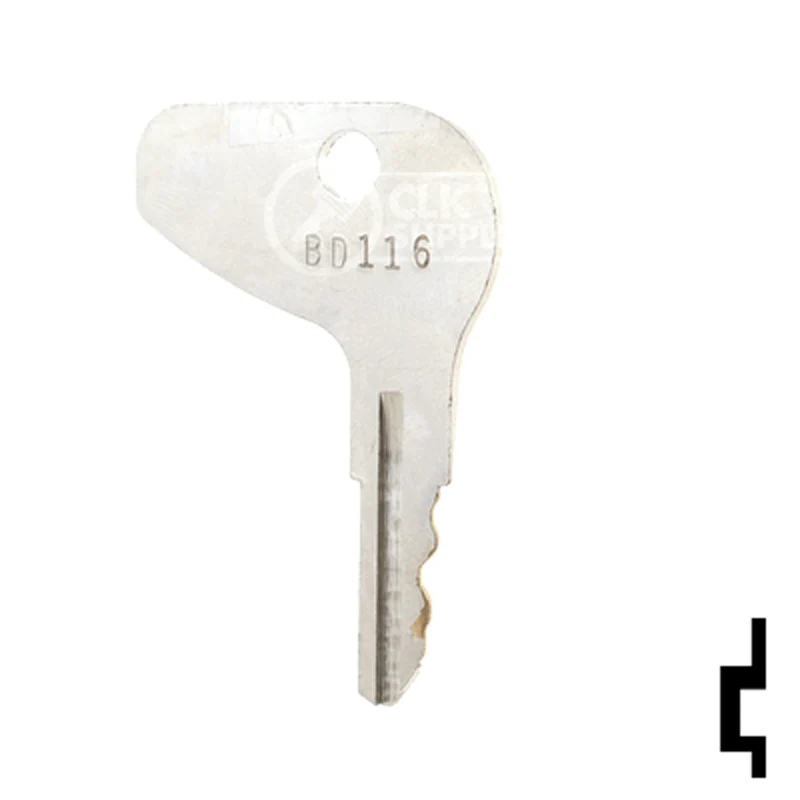 Precut Key Blank | Kubota | BD116 - Image 24